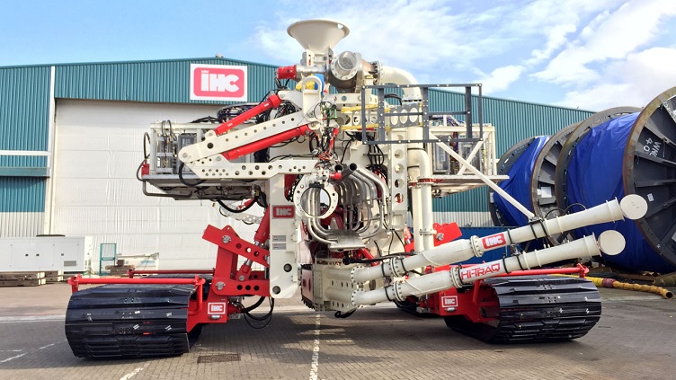 Subsea Tracked Vehicle Built for Offshore Cable Lay Projects