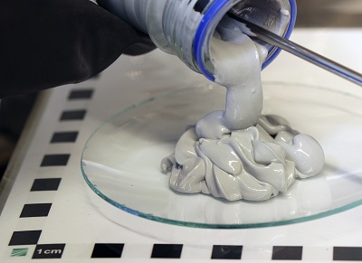 Powerpaste provides a high-density, safe and easily transportable source of hydrogen. Source: Fraunhofer IFAM