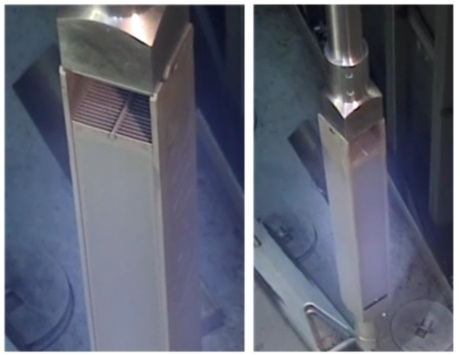 The U-Mo fuel assembly undergoing tests. Image credit: KAERI