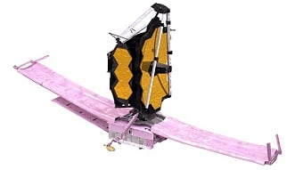 Watch James Webb Space Telescope deploy its solar arrays