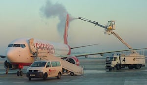 The FAA has enacted a rule regulating airworthiness standards in ice buildup conditions created by the presence of supercooled large droplets. Image credit: Pixabay.