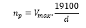 Pinion maximum RPM equation 2. 