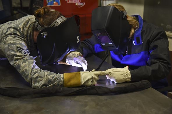 Figure 1: Technically skilled welders can possess a gap in their skill set if they are not dependable or collaborative. Source: U.S. Air Force
