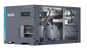 Video: Energy-efficient rotary screw compressor is also smart