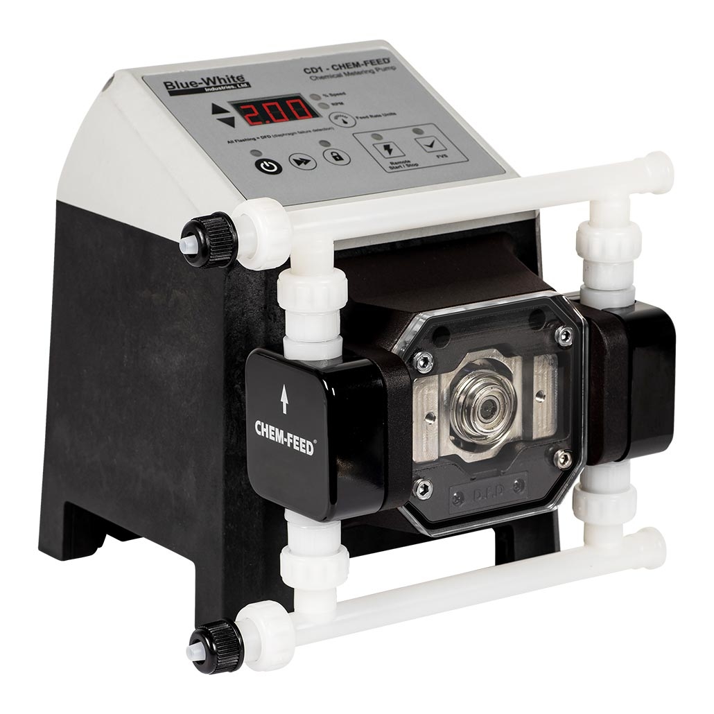 Blue-White Industries Debuts Metering Pump That Precisely Doses Harsh ...