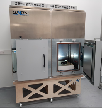 Figure 6. EMC test chamber. Source: Smiths Interconnect