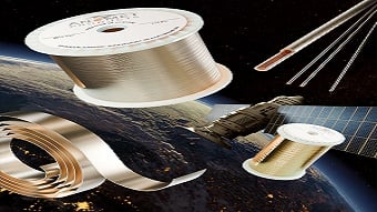 Precious metal clad wire formulated for aerospace requirements