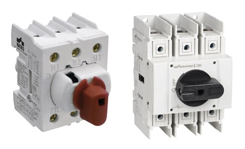 Figure 5. UL 60947-4-1 (formerly UL 508) and UL 98 disconnect switches. Source: Altech Corp.