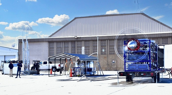 The demonstration integrated a liquid hydrogen module and fuel cell powertrain. Source: Universal Hydrogen 