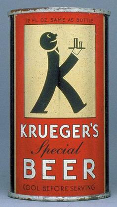 The earliest beer in cans was produced by the Gottfried Krueger Brewing Company.