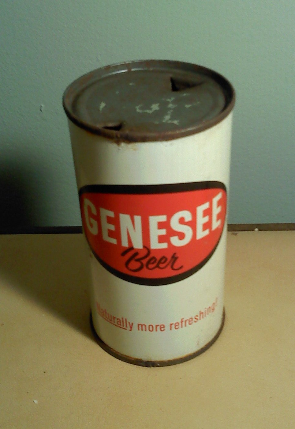 Beer can opened by church key. Source: Echnaret/CC BY-SA 3.0