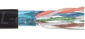 Outdoor-rated category 6a, 6 and 5e bulk cable. Image credit: L-Com
