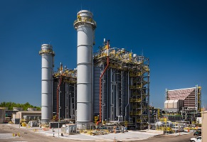 (Click to enlarge.) The 750 MW combined cycle power plant at the W.S. Lee Station. Source: Duke Energy